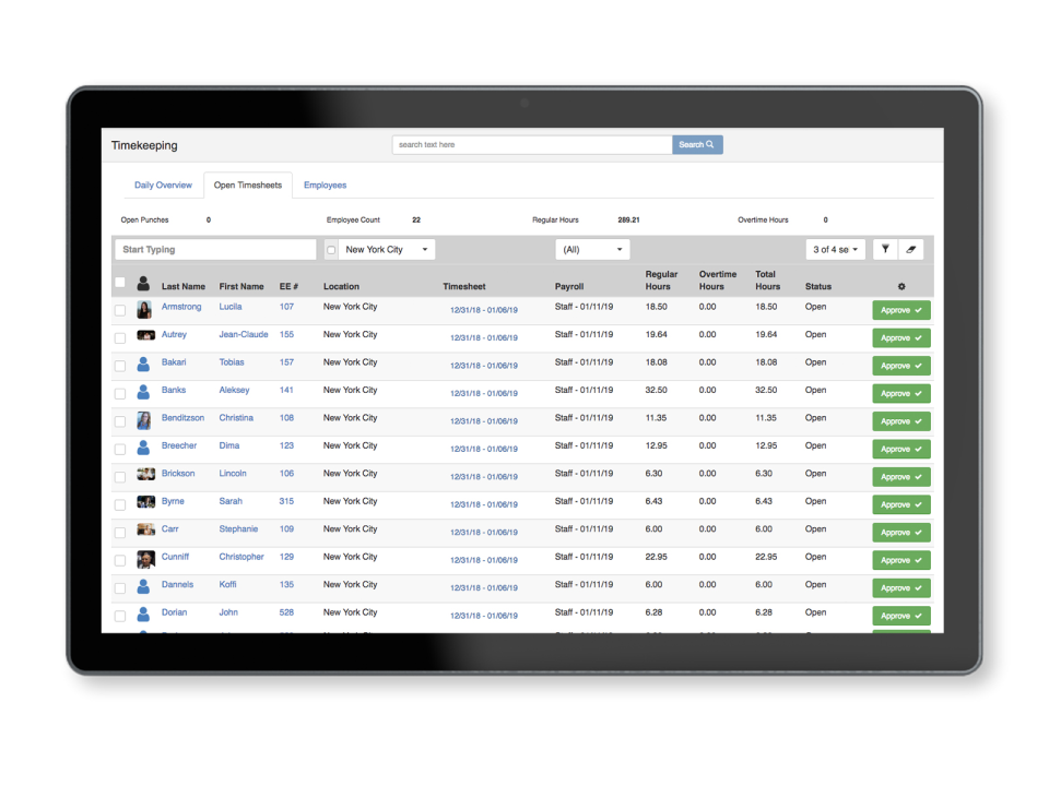 screenshot of Toast POS